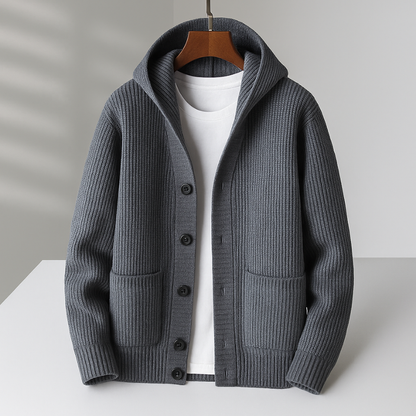 ROSSI ROMA | CARDIGAN IN LANA DA UOMO