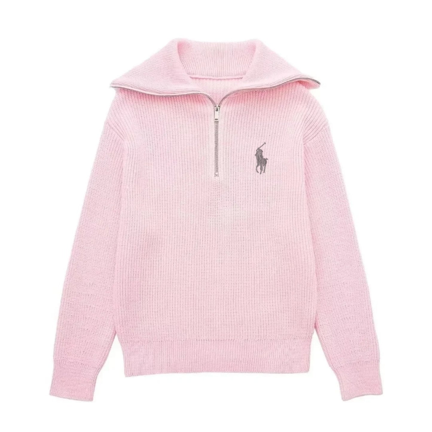 RL - Maglione Elegante con Collo Alto.