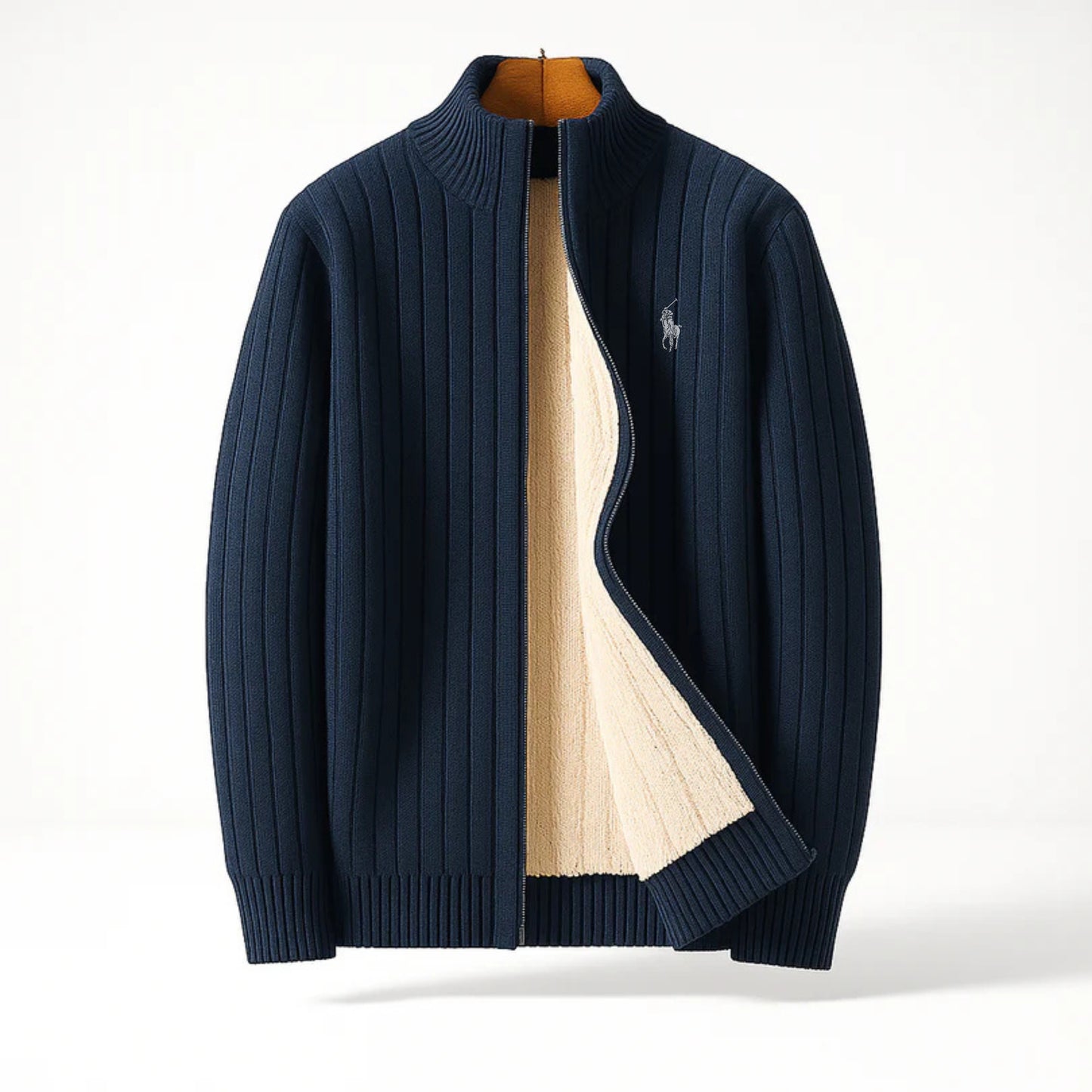 RL | CARDIGAN DA UOMO ELEGANTE E ALLA MODA CON ZIP