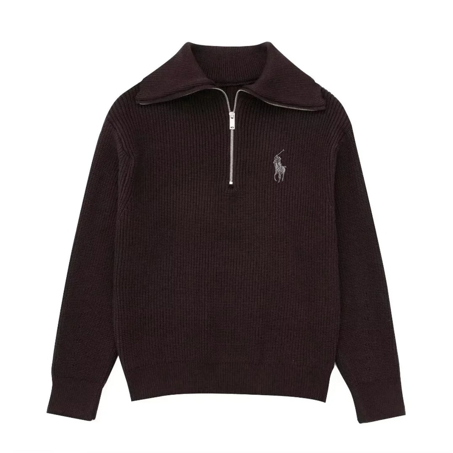 RL - Maglione Elegante con Collo Alto.