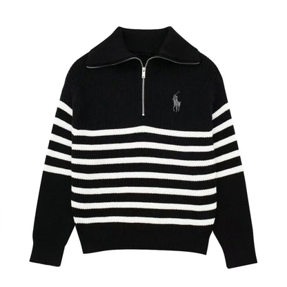 RL - Maglione Elegante con Collo Alto.