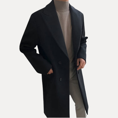 ROSSI ROMA | CAPPOTTO DOPPIOPETTO ELEGANTE DA UOMO
