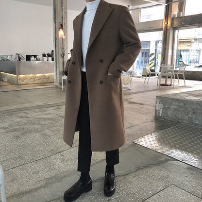 ROSSI ROMA | CAPPOTTO DOPPIOPETTO ELEGANTE DA UOMO