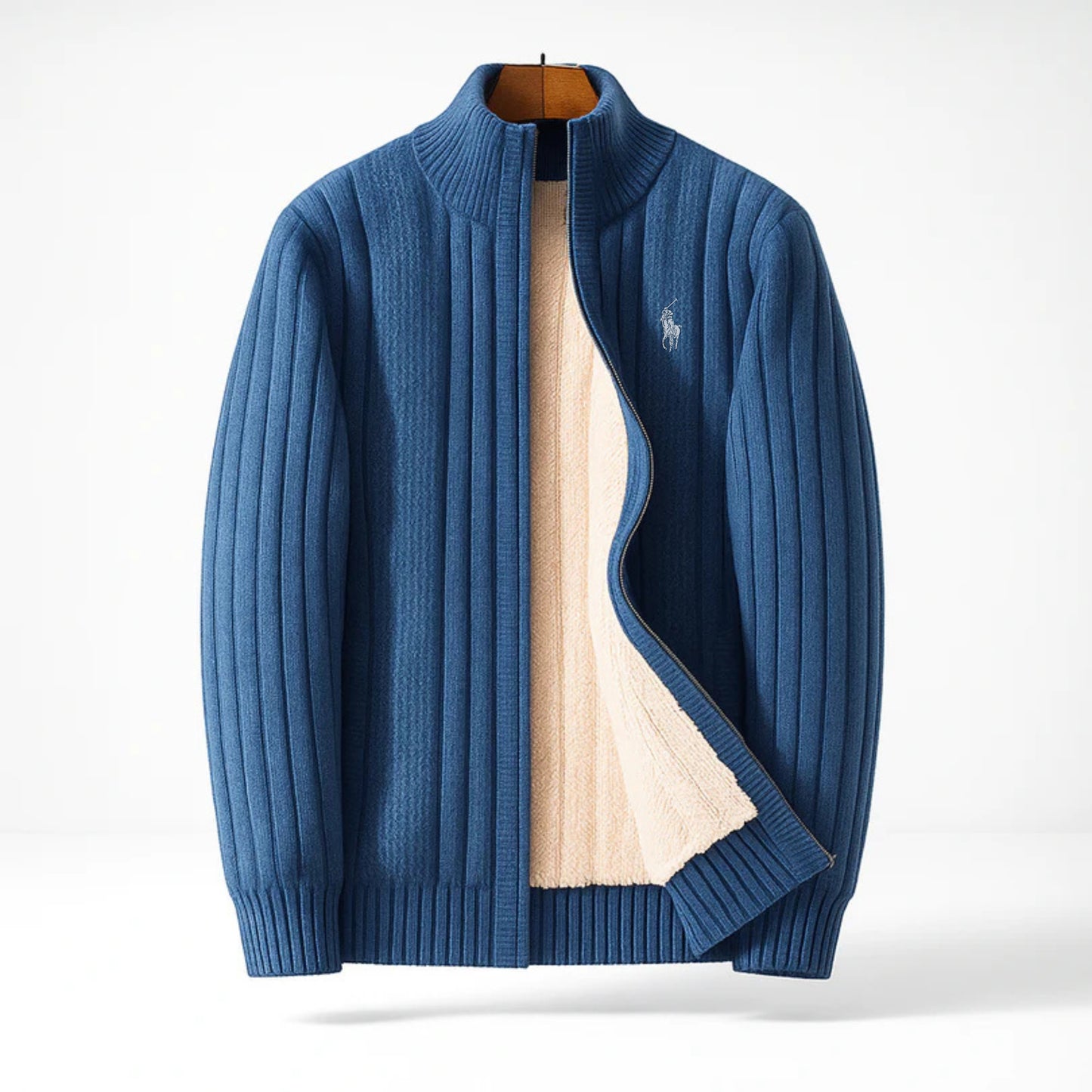RL | CARDIGAN DA UOMO ELEGANTE E ALLA MODA CON ZIP