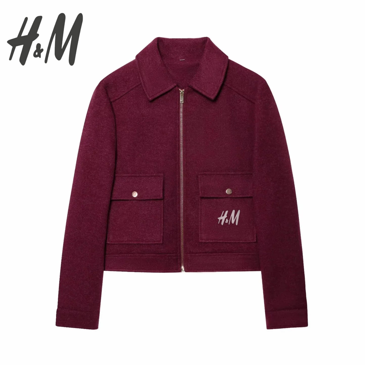 H-M | Cappotto alla moda in tessuto morbido