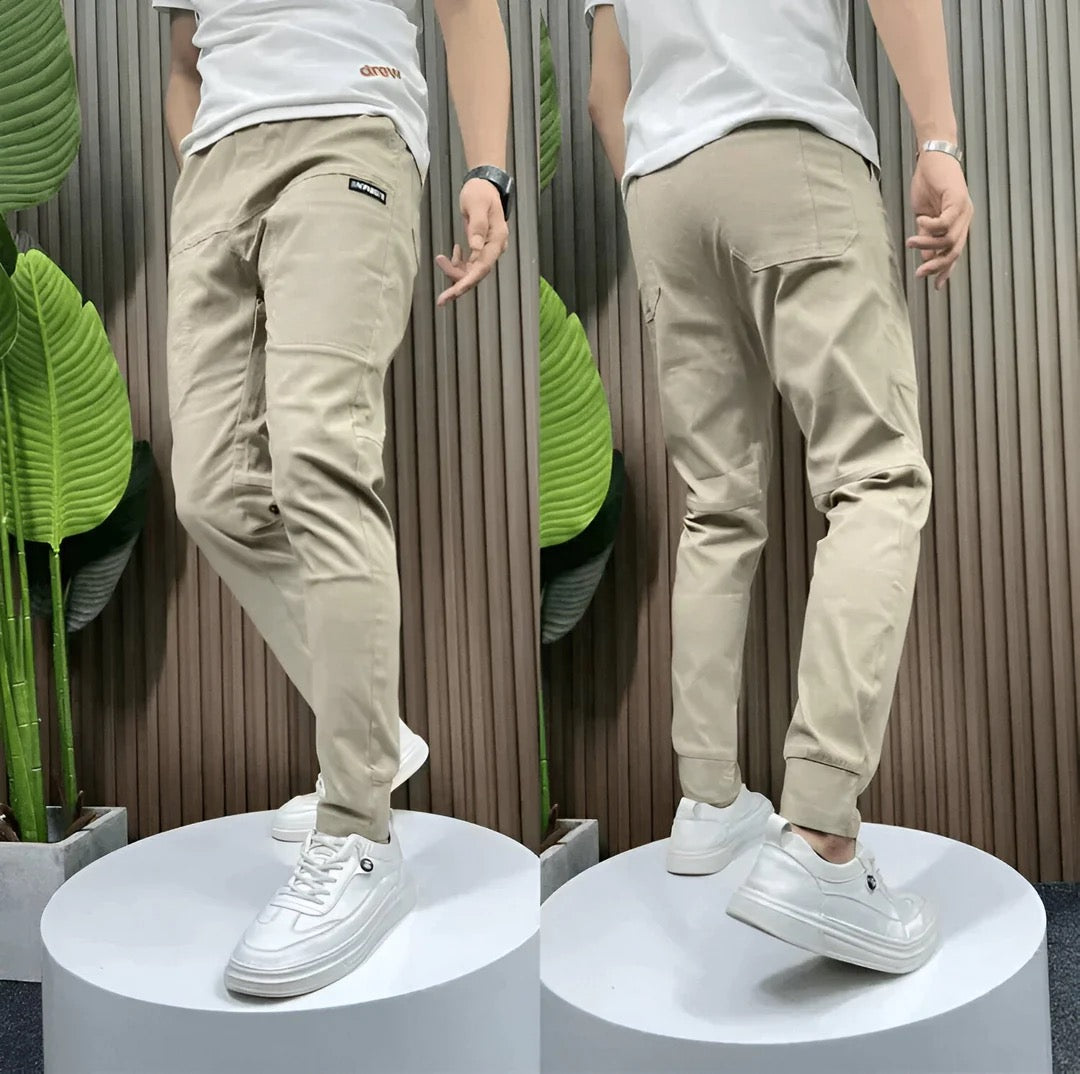 ROSSI ROMA | PANTALONI CARGO ELASTICI DA UOMO PREMIUM