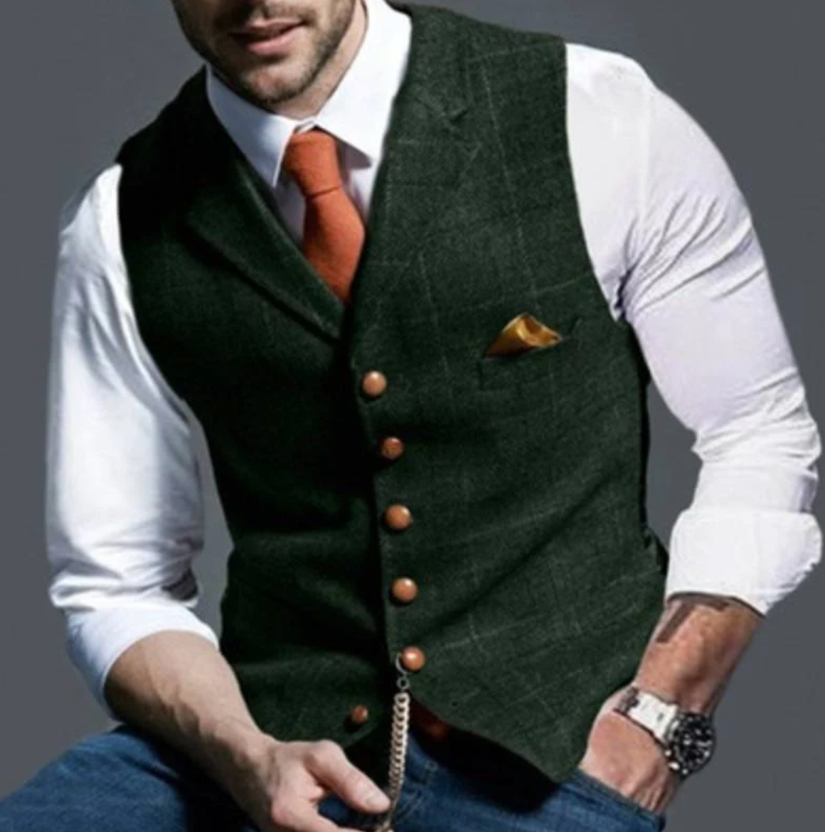 ROSSI ROMA | GILET ELEGANTE DA UOMO