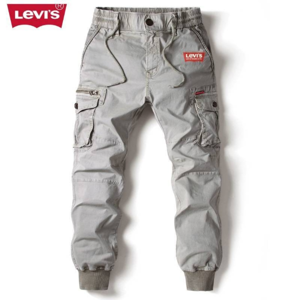 LVS | Pantaloni jogger cargo multi-tasche da uomo