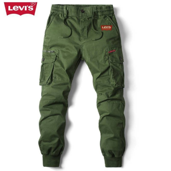 LVS | Pantaloni jogger cargo multi-tasche da uomo