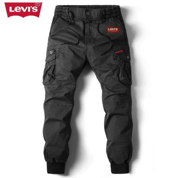 LVS | Pantaloni jogger cargo multi-tasche da uomo