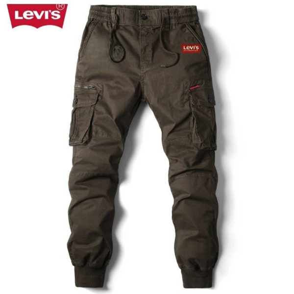 LVS | Pantaloni jogger cargo multi-tasche da uomo
