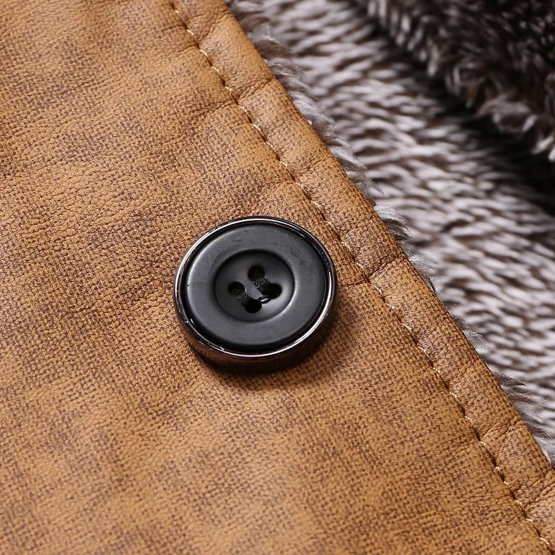 ROSSI ROMA | CAPPOTTO DA UOMO IN CAMOSCIO