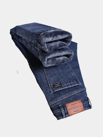 ROSSI ROMA | PANTALONI IN DENIM TERMICO