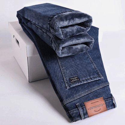 ROSSI ROMA | PANTALONI IN DENIM TERMICO