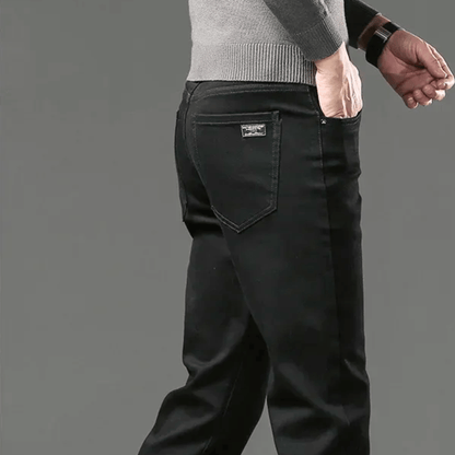 ROSSI ROMA | PANTALONI IN DENIM TERMICO